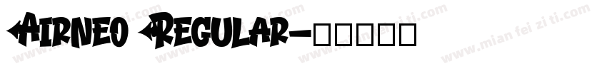Airneo Regular字体转换